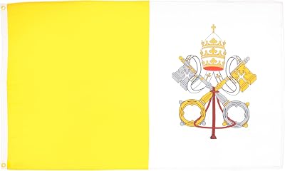 AZ FLAG Vatican City Flag 2x3 ft 100D Polyester with Two Brass Grommets