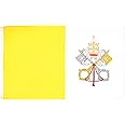 AZ FLAG - Vatican City Flag - 2x3 Ft - 100D Polyester Vatican Banner with Two Metal Grommets - Fade Resistant - Vivid Colors - 2' x 3' Feet - 90x60 Cm