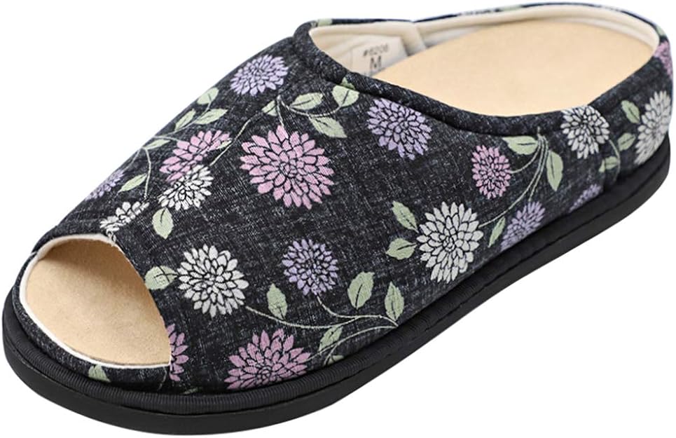 Women�s Orthotic Slippers Lightweight Open