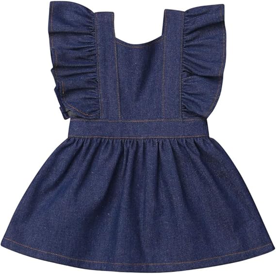 baby blue jean dress