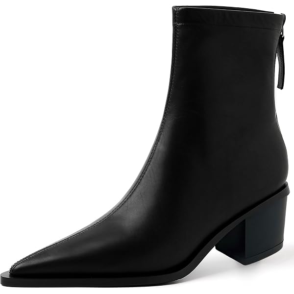 André Assous Ruby Women's Fashion Bootie - Neoprene Sock Boot With 2.5" Block Heel & Memory Foam - View #3