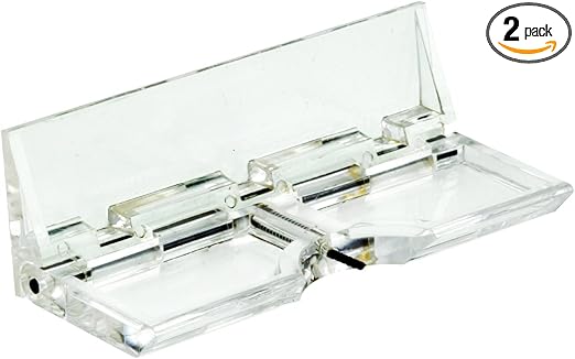 Prime Line Products U 9842 Glass Surface Lock Clear Pack Of 2