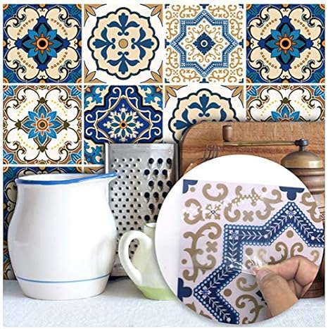 conjunto de pegatinas 10 piezas azulejo
