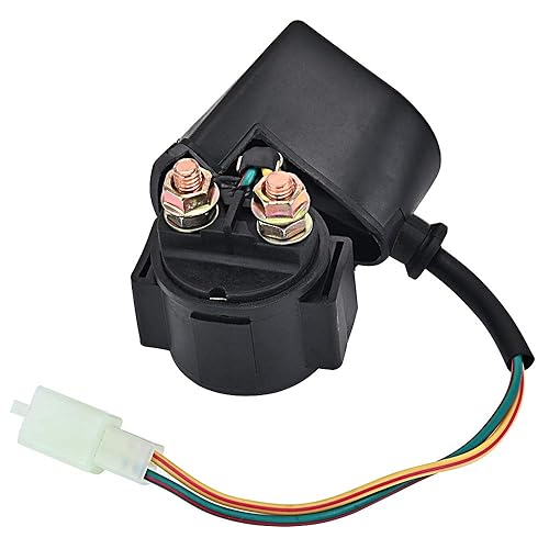 Trkimal Starter Solenoid Relay for 4-Stroke GY6 Engine 50cc 125cc