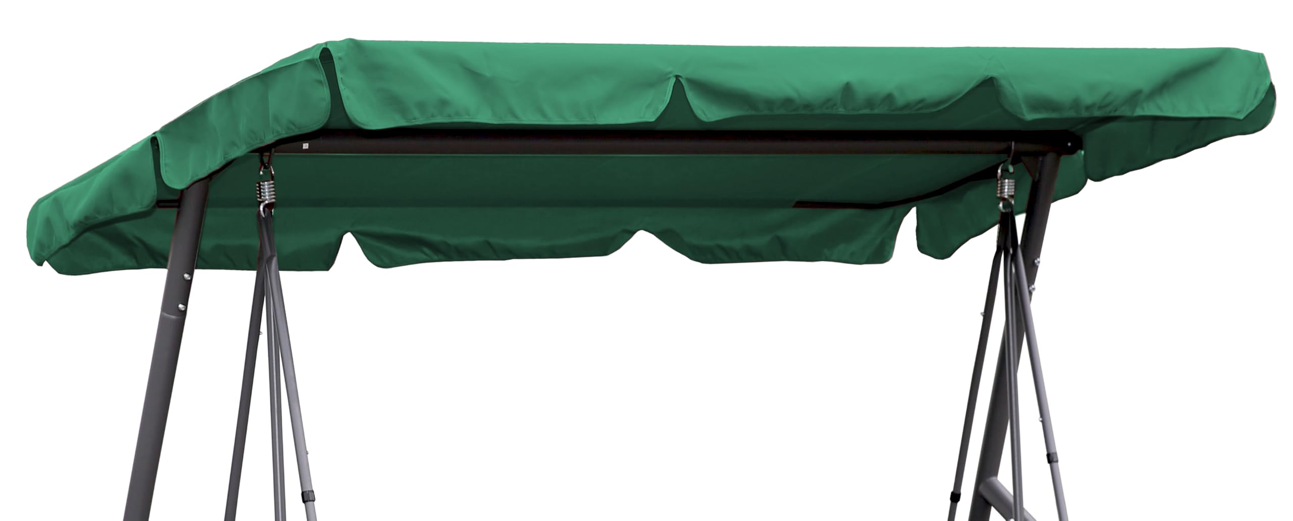 Quick-Star Replacement Roof Universal 3 Seater Swing Green Replacement Cover Sun Canopy Swing Roof