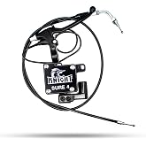 Knight ATV Sure 4 Manual 4WD Actuator Kit for Kawasaki Brute Force Prairie | Replaces the failed electronic 4WD actuator with a cable operated manual one and hand lever. Fits Brute Force, KVF, Prairie.