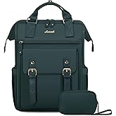 LOVEVOOK 18 Inch Backpack for Women, Extra Large Travel Laptop Backpack, Teacher Work Backpack Purse, College Nurse Bags Business Computer Bag with Luggage Strap