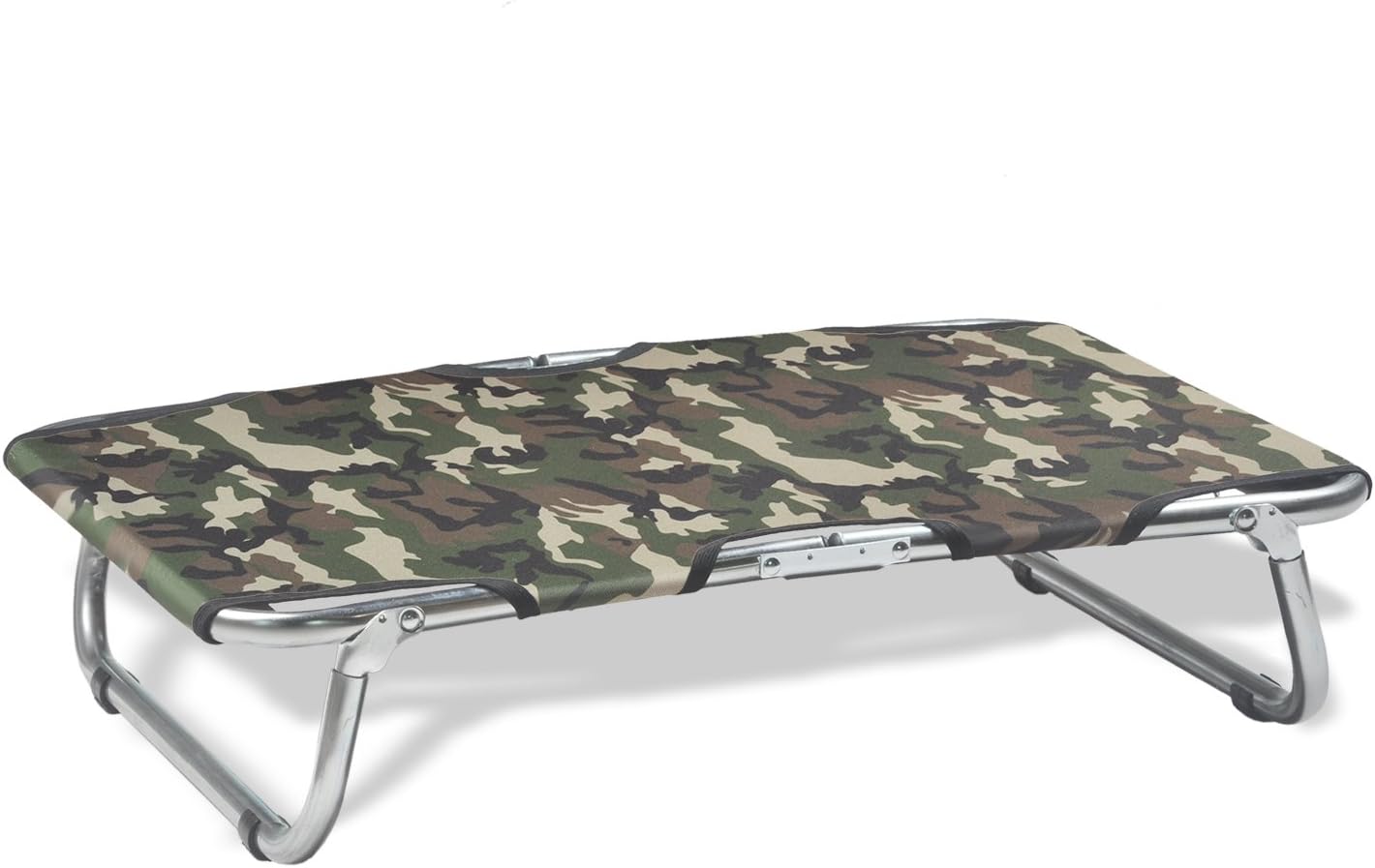 Van Ness 25" x 17.25" x 5.5" Fold & Go Small Portable Pet Cot, Camouflage, Small