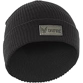 DRIFIRE FR Winter Beanie, Flame Resistant Knit Cold Weather Hat, Black