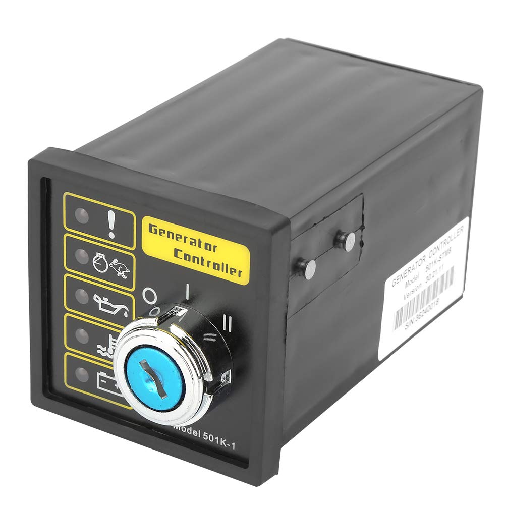 Photo 1 of Wal Front DSE501K Generator Controller, Black, Digital Display, Overload Protection, Commercial Use