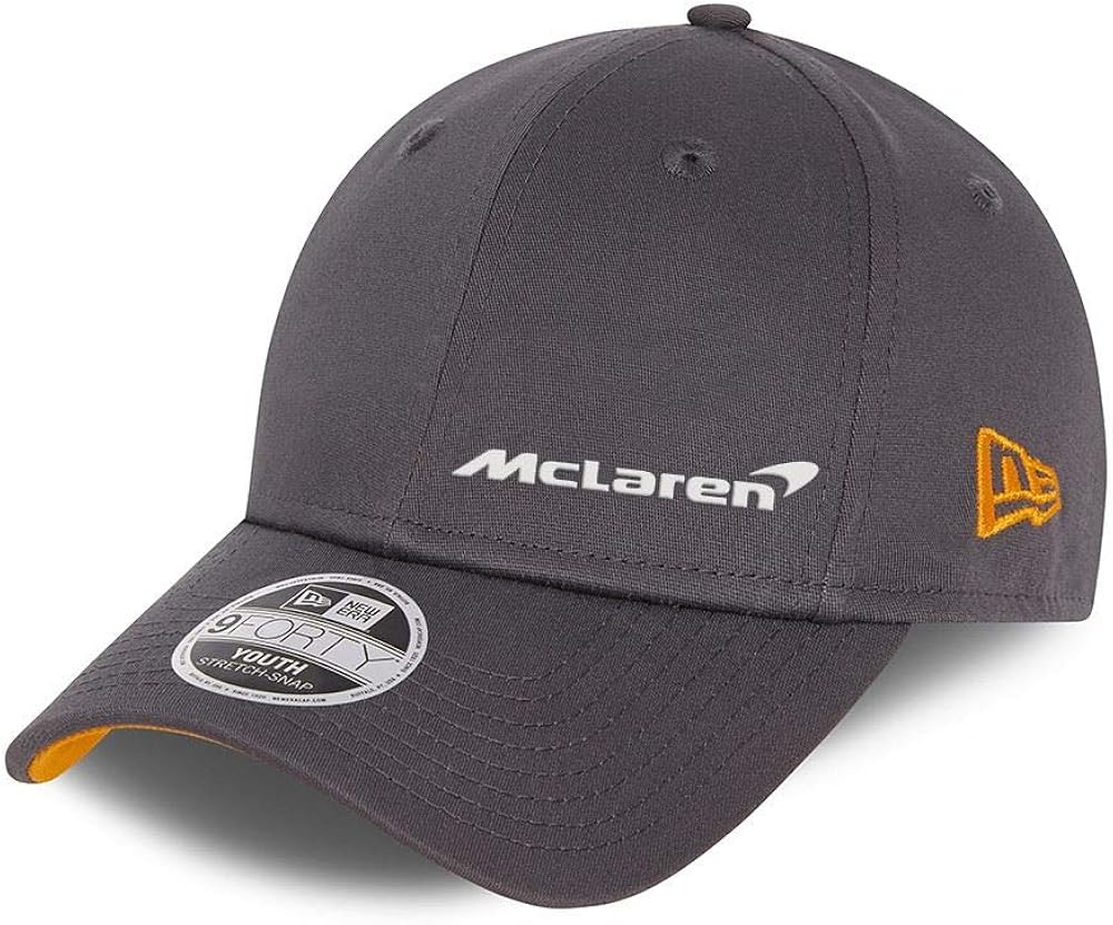 McLaren F1 Kids Essentials New Era 9Forty Baseball Hat (Black) Amazon