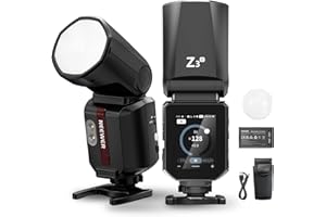 NEEWER 100Ws 2.4G TTL Hot Shoe Flash Speedlite Compatible with Canon Cameras, Touch Screen, 1/8000s HSS, 2 Modeling Lamps, TT