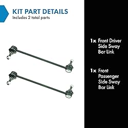 TRQ Front Sway Bar Stabilizer Link Set Compatible