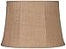 Natural Burlap Large Drum Lamp Shade 13
