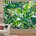 Amonercvita Leaf Tapestry Wall Hanging Palm Leaf Tapestry Banana Leaf Tapestry Wall Tapestry for Living Room Bedroom Dorm Decor