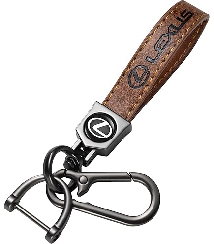 Amazon.com: HAPIZWLU Leather Key Chain Suit for Toyota Car