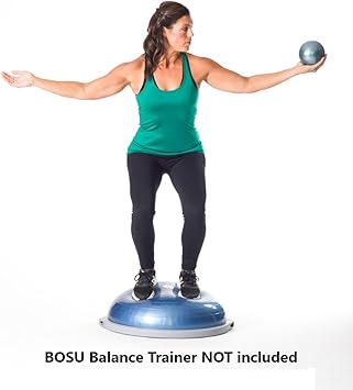 Bosu Fitness Ball with DVD, 4 lb: Amazon.es: Deportes y aire libre