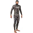 Freediving Camouflage Adult 2-PC Wetsuit - Open-Cell Comfortable Neoprene - Seppia: Designed in Italy by Cressi, Quality Since 1946