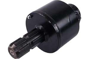 Czomoizc Over-Running Clutch PTO 1 3/8" 6 Spline Quick Release Clutch Compatible with 100 HP Heavy Duty Tractor