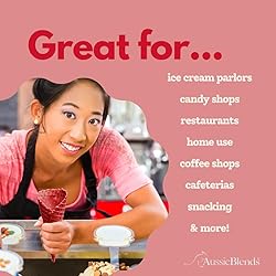 AussieBlends Waffle Ice Cream Cones Bulk For Soft