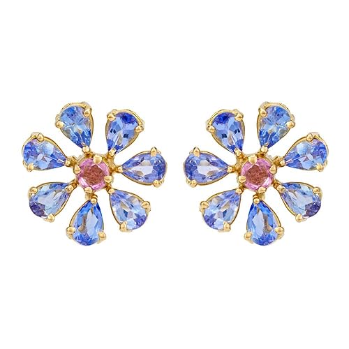 Yellow Gold, Stud Earrings for Women