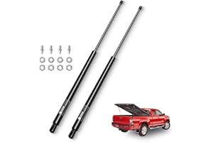 IAQWE ST270EDI-45 27Inch 45Lb/200N Gas Struts Spring Lift Support Shocks for Heavy Duty Trailer Tonneau Cover Basement Door RV Bed Hatch Toolbox Lid Truck Canopy Camper Window, 2pcs