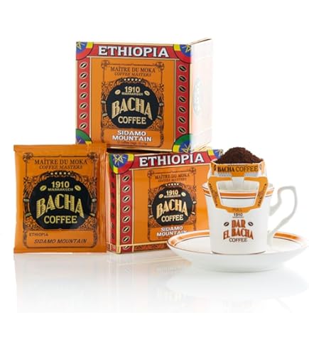 Amazon.com: Bacha Coffee | Catador de café Navigator surtido, 25 x