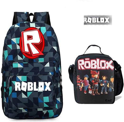 Roblox Backpack Boy Insulated Lunch Boxes School Bookbag Mini Bag for Kids Amazon.ca Clothing