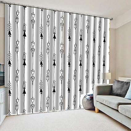 Amazon Com Yguii Kitchen Decor Tribal Kitchen Curtains Arrow