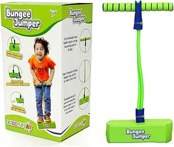 KiddyPlay Bungee Jumper - Childrens Fun & Safe Soft Pogo Stick ...