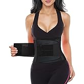 YIANNA Waist Trainer Belt for Women Waist Trimmer Weight Loss Workout Fitness Back Support Belts