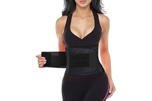 YIANNA Waist Trainer Belt for Women Waist Trimmer Weight Loss Workout Fitness Back Support Belts