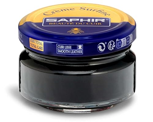 SAPHIR Creme Surfine Pommadier Shoe Polish Beeswax Cream for