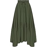Scarlet Darkness Maxi Skirts for Women High Waist Renaissance Skirt Long Skirt with Pockets