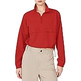 Locachy Women's Lightweight Quarter Zip Athletic Jacket Long Sleeve UPF 50+ Sun Protection Workout Outdoor Pullover Top