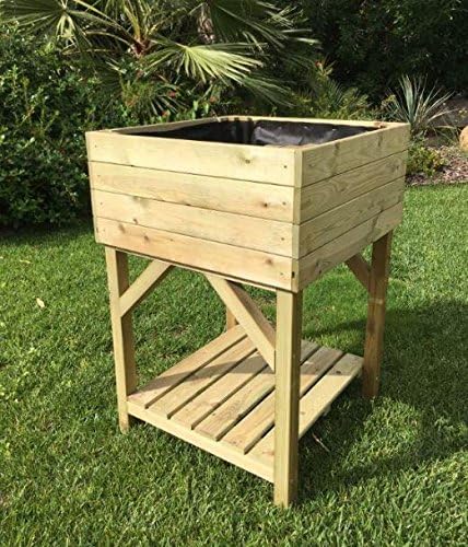 Mesa de cultivo para huerto urbano: Amazon.es: Jardín