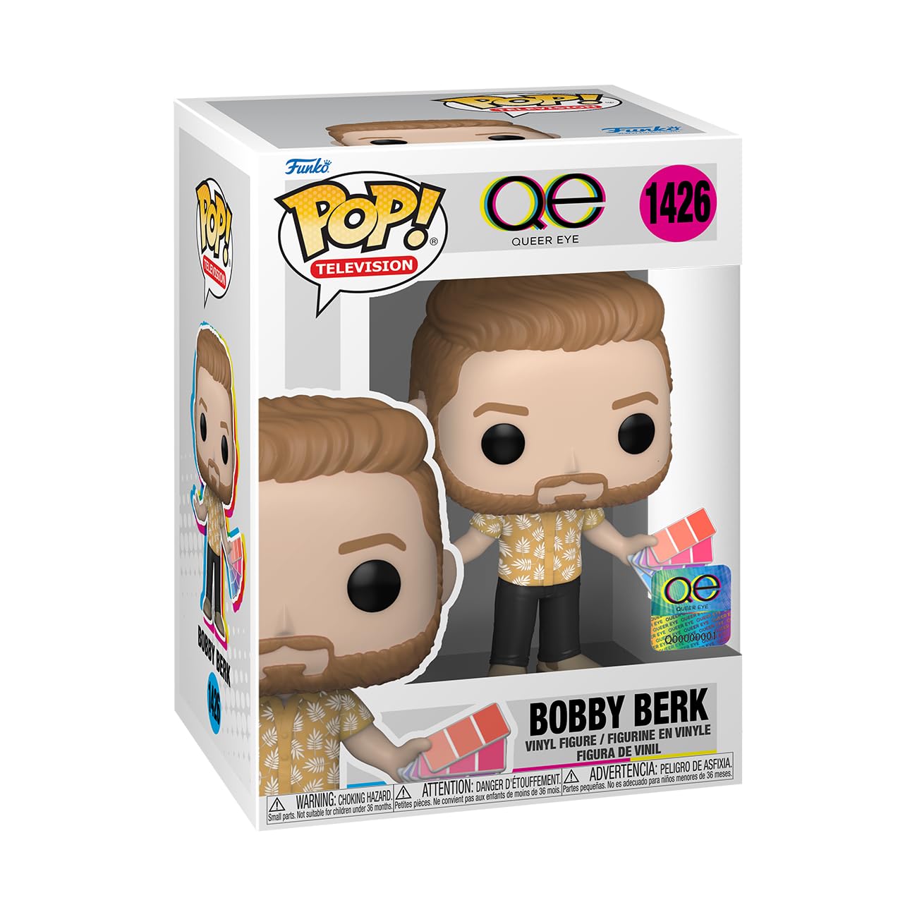 Funko POP! TV: Queer Eye - Bobby Berk - Collectable Vinyl Figure - Gift Idea - Official Merchandise - Toys for Kids & Adults - TV Fans - Model Figure for Collectors and Display