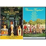 Moonrise Kingdom &amp; Darjeeling Limited 2 DVD Set Wes Anderson Films