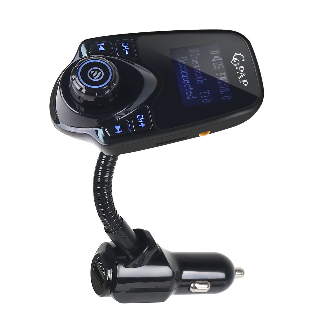 25 Off T10 B0744cpr91 Copap コーパープ T10車載用fmトランスミッター Bluetooth3 0 高音質 ハンズフリー通話 充電ポート 電圧測定 大型液晶画面 日本語取扱説明書付き アーム調整可能 Fmトランスミッタ Jurnal Ulb Ac Id