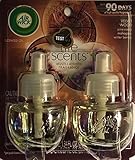 Airwick Velvet Wood - Pine Cones/Mahogany/Winter Berries - 1 Pack of 2 Refills