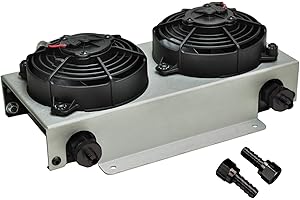 Derale 13740 Hyper Dual-Cool Remote Cooler