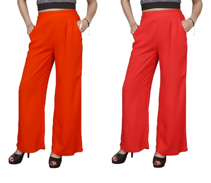 plus size orange pants