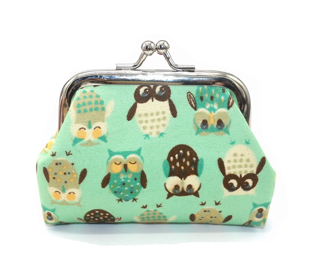 Lovely Butterfly Pattern Coin Purse- Mini Butterflies Design Clasp Pouch Wallet Key Bags Money Bag, Perfect Present for Girls Purses Women Wallets Buckle Party Favors