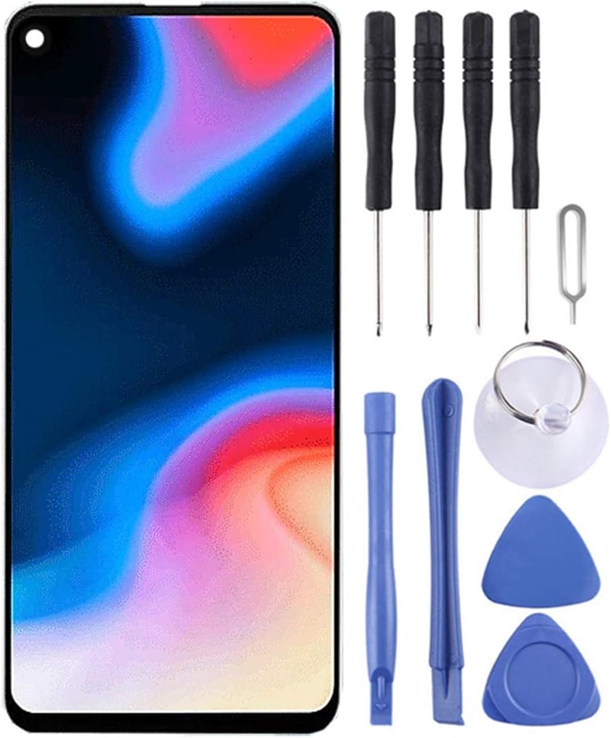 TTDY Newest LCD Screen and Digitizer Full Assembly for Samsung Galaxy A8s(Black) Assembly (Color : Black)