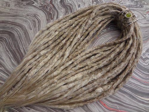 Full Kit of Medium Blonde Ombre Custom Dreadlock Extensions