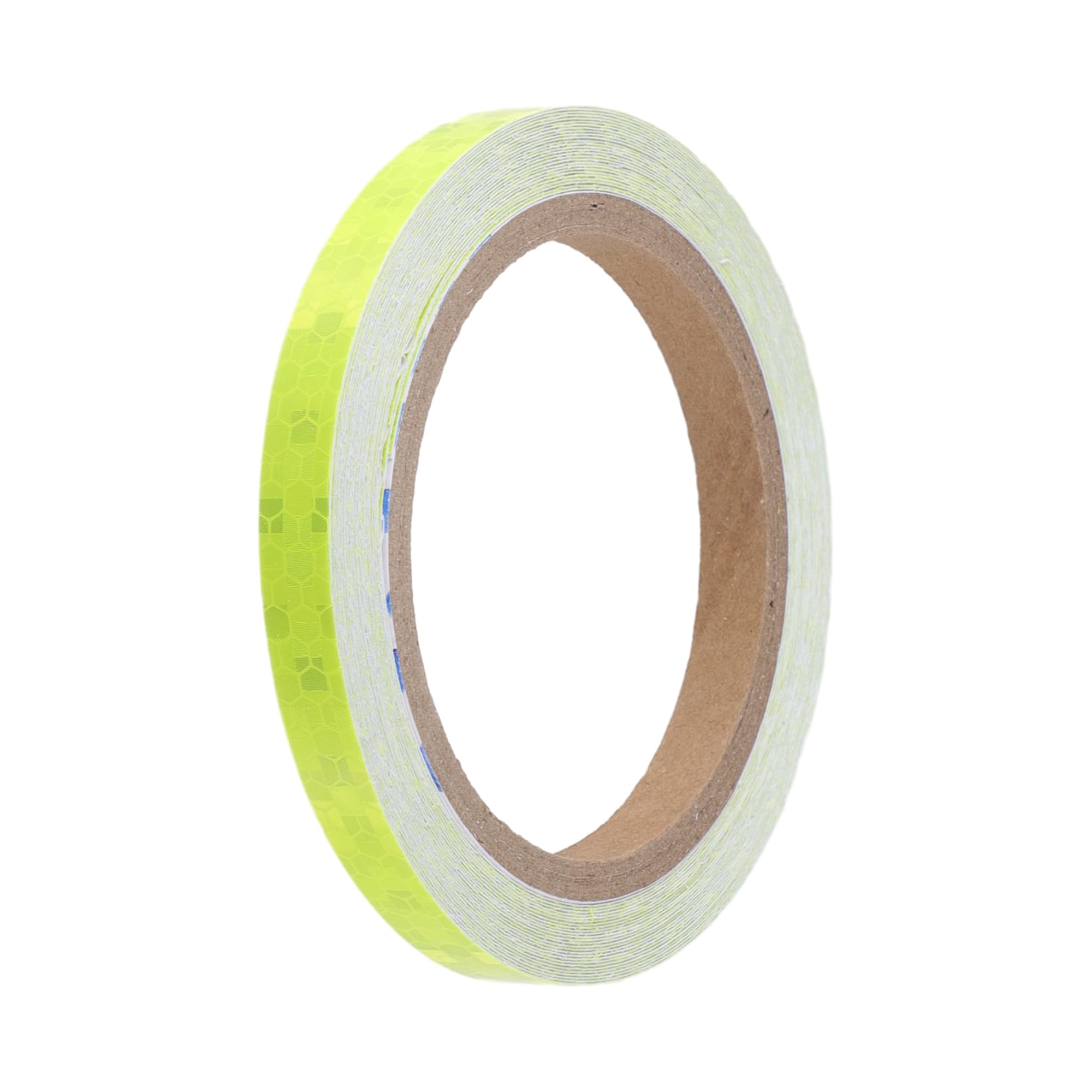 Motoforti Universal Reflective Tape, 1cmx8m, Durable, PVC, Fluorescent Green