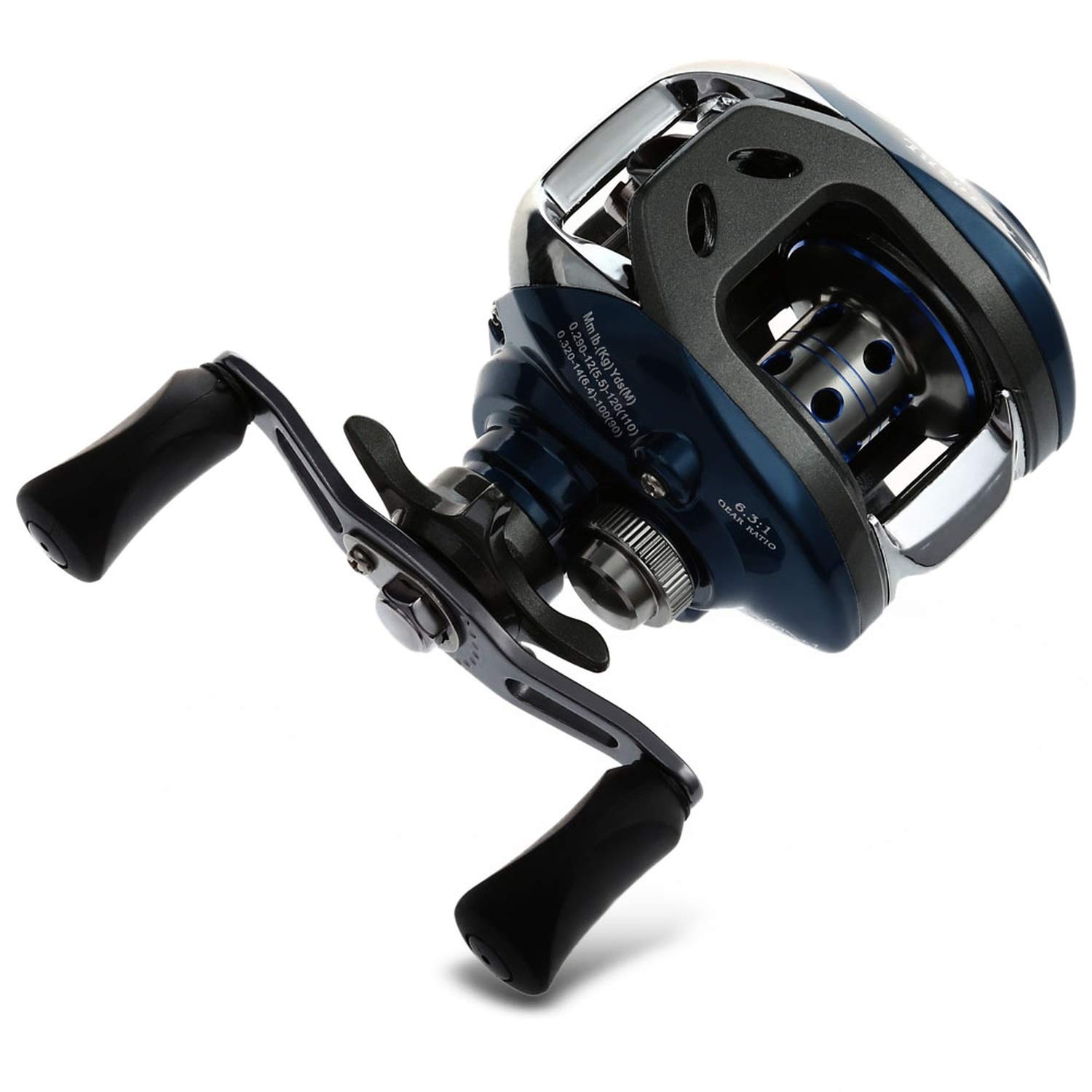 Pesca Carretilha 磁気ブレーキカープ フィッシングホイール ベイトキャスティング 6 3 1 フィッシングリール ベイトキャスティング 左利き用 10 1bb Af103 B07h7bbmpl ブルー Hand Left リール てなグッズや Www Supergomes Com Br