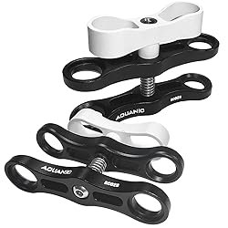Nitescuba 2PCS 1'' Standard Ball Clamp Mount,Long