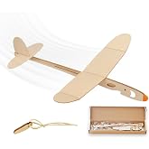 Barsha Space Balsa Wood Catapult Airplane Toys Set | 1 Set Balsa Wood Catapult Planes Model Toy Airplane Kitsl Wooden Airplane Kits ,Classic Toys for Adult