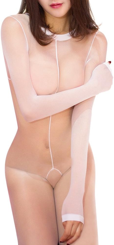 Women's Sheer Bodystockings Sexy See-Through Body Stockings Lingerie for Sexy